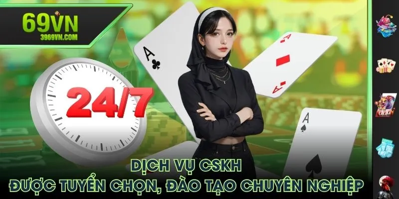 Dịch vụ CSKH được tuyển chọn, đào tạo chuyên nghiệp