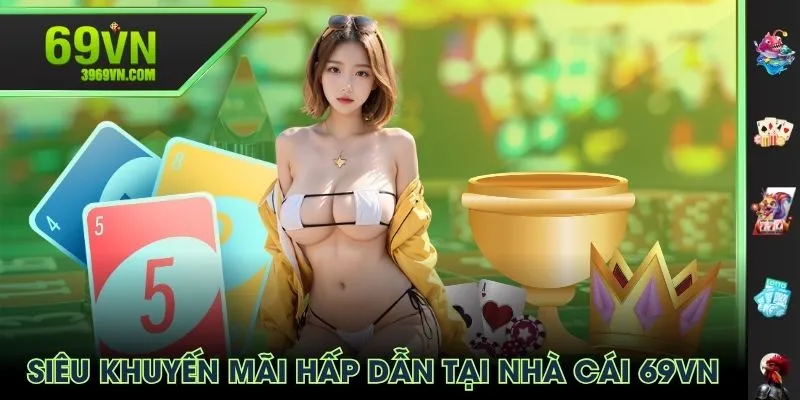 Siêu khuyến mãi hấp dẫn tại nhà cái 69VN
